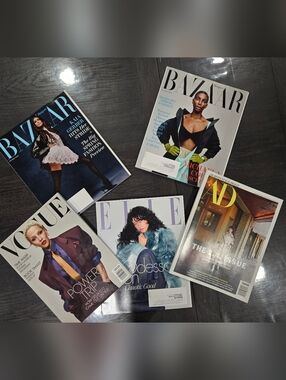 Fashion Magazine Bundle - ELLE, Harper's BAZAAR, VOGUE & More